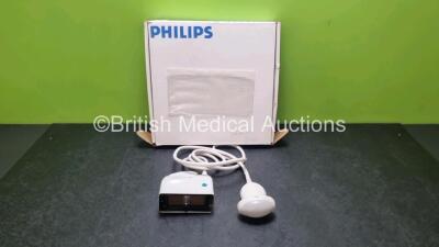 Philips V6-2 4D Ultrasound Transducer / Probe in Case *Untested