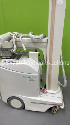 Shimadzu Mobile Art Plus Mobile X-Ray Model MUX-100H (Powers Up with Key - Key Included) *S/N 0362Z17606* **Mfd 02/2008** - 9