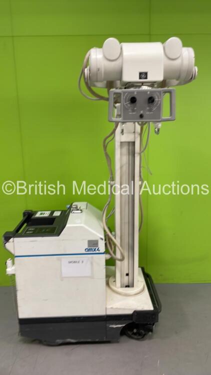 GE AMX4 Model 46-31516162 *Mfd 1992* Mobile X-Ray with Key (Powers Up) *352469WK1*