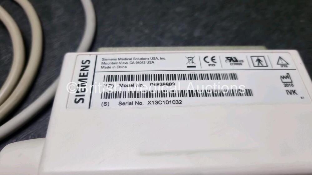 Siemens Vfx13 5 Model 04838863 Transducer Probe Sn X13c101032