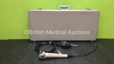 Karl Storz 11272VN Video Cystoscope in Case - Engineer's Report : Optical System - Unable to Check, Angulation - No Fault Found, Insertion Tube - Rucked, Light Transmission - No Fault Found, Leak Check - Unable to Check