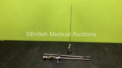 Olympus A4674A Cystoscope with Sheath in Case - Engineer's Report : Optical System - No Fault Found, Insertion Tube - No Fault Found, Light Transmission - No Fault Found - 2