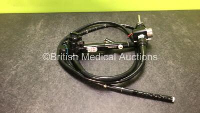 Olympus GIF-2T200 Video Gastroscope in Case - Engineer's Report : Optical System - No Fault Found, Angulation - Not Reaching Specification, To Be Adjusted, Insertion Tube - Worn Surface, Light Transmission - No Fault Found, Channels - No Fault Found, Leak - 2