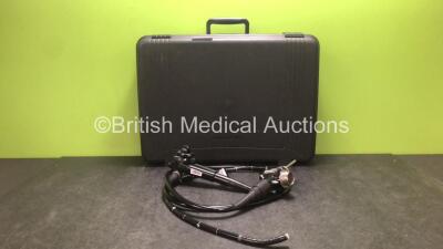 Olympus GIF-1T240 Video Gastroscope in Case - Engineer's Report : Optical System - Head Functions Inoperative, Angulation - No Fault Found, Insertion Tube - No Fault Found, Light Transmission - No Fault Found, Channels - No Fault Found, Leak Check - No Fa