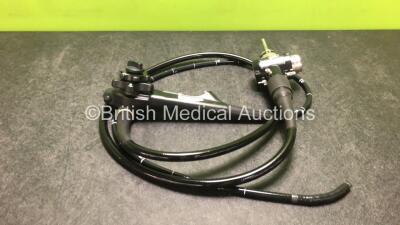 Olympus GIF-H260 Video Gastroscope in Case - Engineer's Report : Optical System - No Fault Found, Angulation - No Fault Found, Insertion Tube - No Fault Found, Light Transmission - No Fault Found, Channels - No Fault Found, Leak Check - No Fault Found *28 - 2