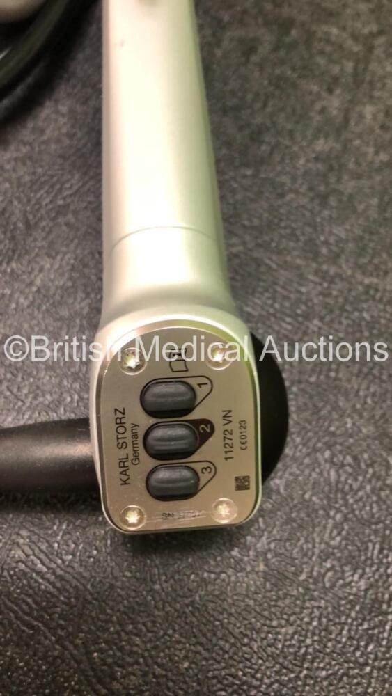 Karl Storz 11272VN Video Cystoscope with Leak Tester in Case Engineer