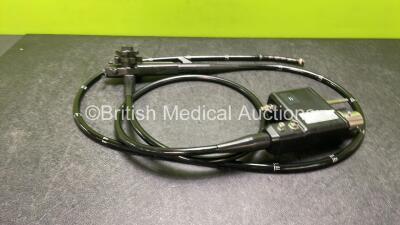 Pentax EC-3840LK Video Colonoscope in Case - Engineer's Report : Optical System - No Fault Found, Angulation - No Fault Found, Insertion Tube - No Fault Found, Light Transmission - No Fault Found, Channels - No Fault Found, Leak Check - No Fault Found *E - 2