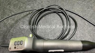 Karl Storz 11102 CM Video Pharyngoscope in Carry Case - Engineer's Report : Optical System - Unable to Check, Light Transmission Unable to Check, Angulation - No Fault Found, Insertion Tube - No Fault Found *SN 67061* - 4