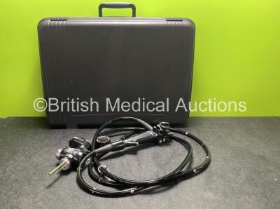 Olympus CF Q260DL Video Colonoscope In Carry Case - Engineer's Report : Optical System - No Fault Found , Light Transmission - No Fault Found, Angulation - No Fault Found, Insertion Tube - No Fault Found, Accessories 1 x Waterproof Cap *Mfd 2015* *SN 2512