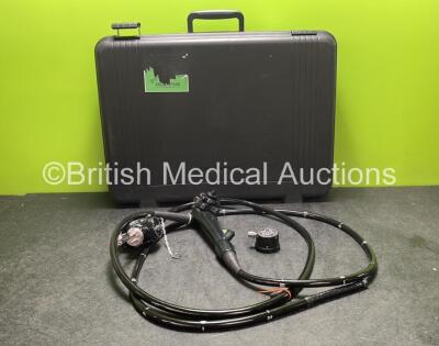 Olympus CF Q260DL Video Colonoscope In Carry Case - Engineer's Report : Optical System - No Fault Found , Light Transmission - No Fault Found, Angulation - No Fault Found, Insertion Tube - No Fault Found, Accessories 1 x Waterproof Cap *SN 2011416* *GL*