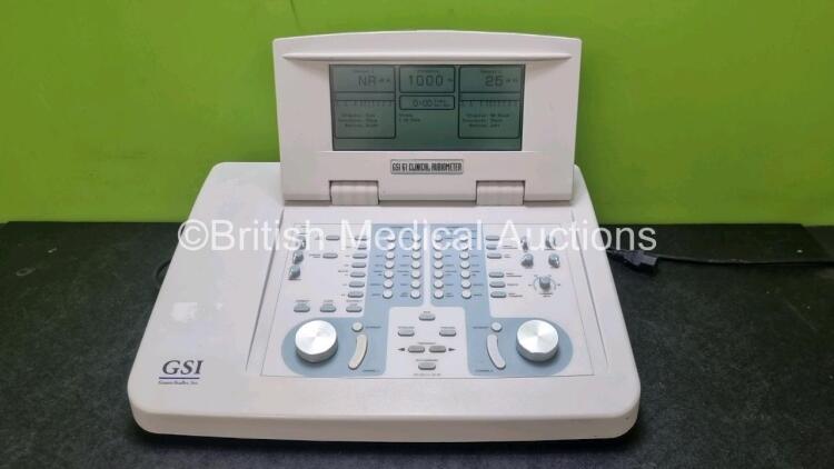 Grason Stadler GSI 61 Clinical Audiometer Software Revision (Powers Up)