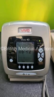 Mixed Lot Including 1 x Respironics REMstar Plus M SEries CPAP Unit ,1 x Breas Vivo 40 Ventilator (Powers Up) 1 x Criticare 500 NIBP / SpO2 Unit (Powers Up) and 1 x HL 150 Light Source (Powers Up) *SN 36501640 / T10003329415 / 2271946* - 3