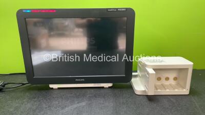 Philips IntelliVue MX800 Touch Screen Patient Monitors Software Revision M.04.05 with 1 x Philips REF 865243 Module Rack (Powers Up)