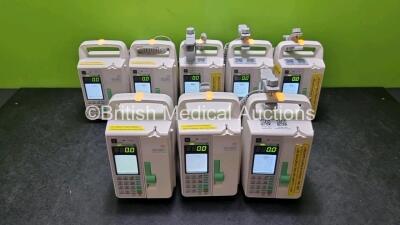 8 x Sino Medical SN-1800V Infusion Pumps *Mfd 2020*(All Power Up) *SN 0496200513A03187 / 0496200519A03994 / 0496200513A02991 / 0496200519A04722 / 0496200420A1844 / 0496200513A03116 / 0496200420A01864 / 0496200519A04964*