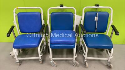 3 x Patient Transport Trolleys