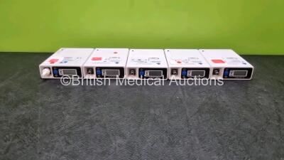 6 x Spacelabs Model 90217A Ultralite Compact Ambulatory Blood Pressure Monitors *SN 217005263 / 217A004329 / 217A004099 / 217A009991*