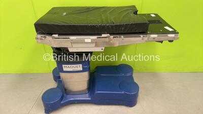 Maquet Alphamaxx 1133.12B3 Electric Operating Table with Cushions (Powers Up - Incomplete)