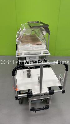 Drager Isolette TI500 Infant Transport Incubator with Mattress on Stretcher (Powers Up) *S/N 1006743419* - 5