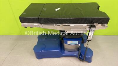 Maquet alphamaxx 1133.12B3 Electric Operating Table with Cushions and Controller (Powers Up - Incomplete)