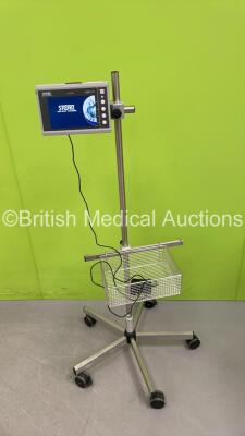 Storz c-mac 8403 ZX Video Laryngoscope on Stand (Powers Up)