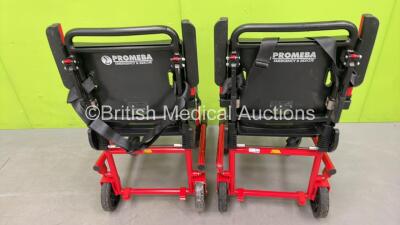 2 x Promeba PS-250 Emergency Evacuation Chairs - 2