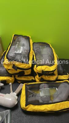 Mixed Lot Including 3 x TransWarmer Infant Transport Warmers, 8 x Ambu Hand Suction Units and Large Quantity of Peha Haft Conforming Bandages - 4