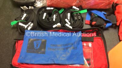 Job Lot Including 3 x Ferno Frac-Immobilisers, 1 x Ferno House Cushion, 2 x Kendrick Traction Splints and 2 x Boards - 5