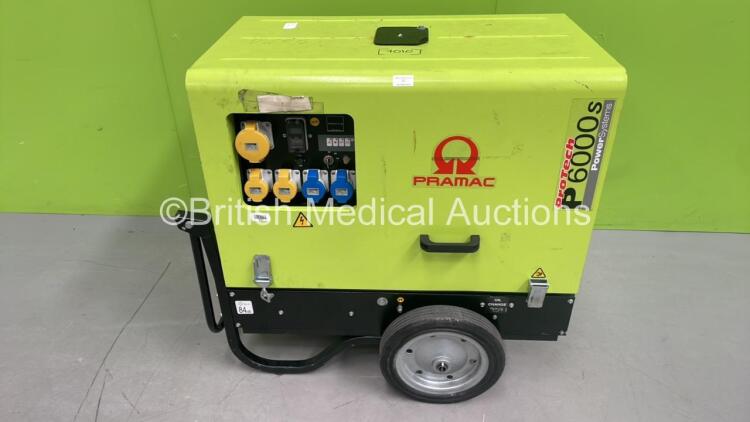 Pramac Protech P6000 Generator - Running Hours 43 *S/N PWR0046468*