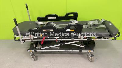 Ferno Harrier LT Electric Ambulance Stretcher and Mattress (Powers Up with Donor Battery - No Battery Included) *S/N HAR1137*