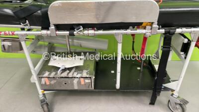 Ferno Critical Care Trolley with Mattress and Straps *S/N CCT1097* - 3