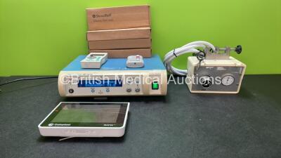 Mixed Lot Including 1 x Smith & Nephew Dyonics Power Electrosurgical Unit (Powers Up) 1 x B Braun Stimuplex HNS 12 Nerve Stimulator (Untested Due to Possible Flat Batteries) 1 x Viamed Microstim DB3 Supramaximal Nerve Stimulator Unit (Untested Due to Poss