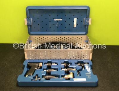 deSoutter MPX-500 Handpiece with 7 x Attachments and Hose in Tray