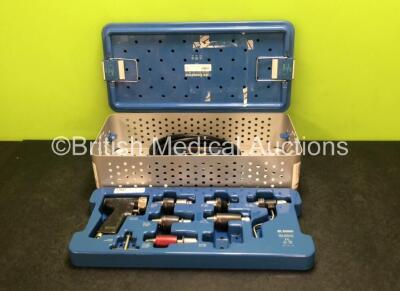 deSoutter MPX-500 Handpiece with 6 x Attachments and Hose in Tray