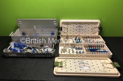 Job Lot Including 2 x Medtronic Self Retaining Retractor Case Sets and 1 x K2M Instrument Set