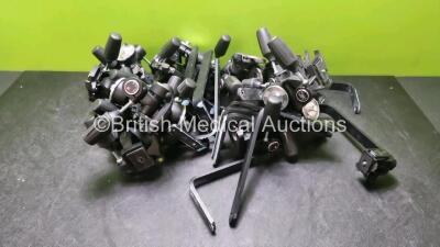 Job Lot of Manfrotto804RC2 Tripods and Brackets