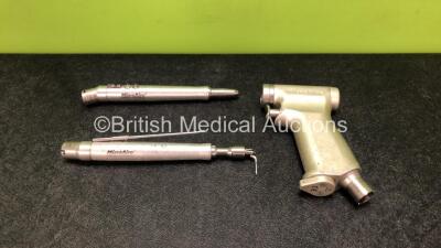 Job Lot Including 1 x MicroAire 6640-100 Smart Driver Handpiece, 1 x MicroAire 1220-100 Sagittal Saw Handpiece and 1 x MicroAire 1620-100 Handpiece (Missing Trigger - See Photos) *SN 2165 / 4356 / 2687*