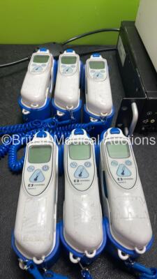 Mixed Lot Including 1 x GE Apex Pro REF 422200-002 Telemetry System, 1 x GE Carescape Telemetry Server and 13 x Covidien Genius 2 Thermometers with Base Units - 3