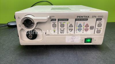 Pentax EPK-1000 Endoscope Processor/Light Source Unit (Powers Up) *Mfd 2007*