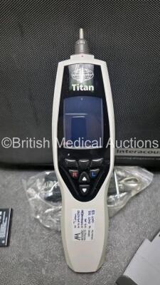 Interacoustics Titan Handheld Tympanometer with Accessories In Carry Case - 2