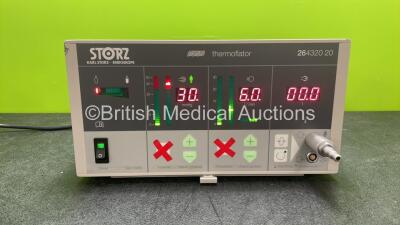 Karl Storz Endoskope 264320 20 SCB Thermoflator Unit (Powers Up) *SN KC07576-B*