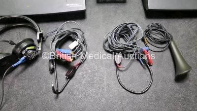 2 x Interacoustics Affinity 2.0 Audiometer and Hearing Aid System *Mfd 2014 /2013* (Both Power Up) with Various Accessories - 5