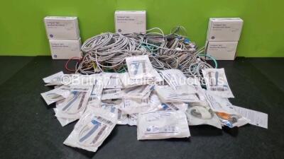 Job Lot of Various Patient Monitoring Cables