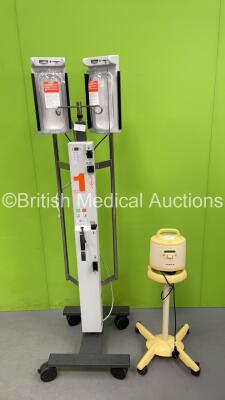 1 x Medela Symphony Pump on Stand and 1 x Smith Medical Level 1 System 1000 Fluid Warmer (Both Power Up)