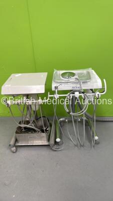 1 x Adec Dental Delivery Unit with Hoses and 1 x DCi Edge Dental Delivery Unit with Hoses