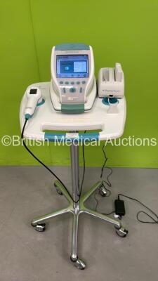 Verathon BVI 9400 Bladder Scanner with Probe, 2 x Batteries and Battery Charger on Stand (Power Up) *S/N B4014189*