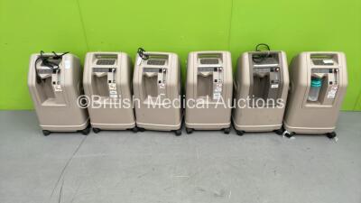 6 x DeVilbiss OSD 4 Litre Oxygen Concentrators (All Power Up)