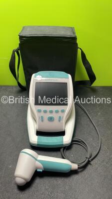 Verathon BVI 9400 Bladder Scanner with 1 x Battery and 1 x Transducer / Probe in Carry Bag (Untested Due to Possible Flat Battery) *SN B4019707*