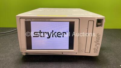 Stryker SDC Ultra HD Information Management System Software Version 7.0G (Powers Up) *SN 09C031114*