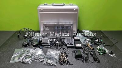 BTS Bioengineering Set Including 1 x HP Pocket EMG, 1 x HP Free EMG 300, 2 x AC Adaptors, 2 x Chargers and Accessories