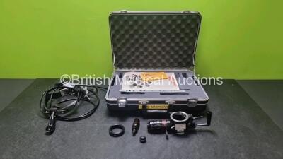 Mixed Lot Including 1 x Welch Allyn Ref 49549 Headlight and 1 x Coherent Medical M40 Lazer Aperture Set *Set Incomplete*